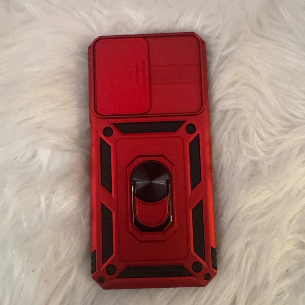 Red Rugged Phone Case